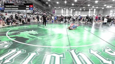 140 lbs Quarters - Evelyn Phillips, Washington vs Brooke Howard, NWWC