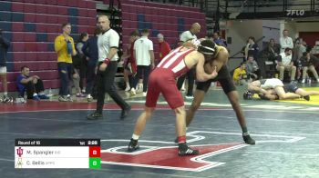 125 lbs Round Of 16 - Michael Spangler, Indiana vs Chad Bellis, Appalachian State