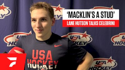 Lane Hutson Discusses Macklin Celebrini