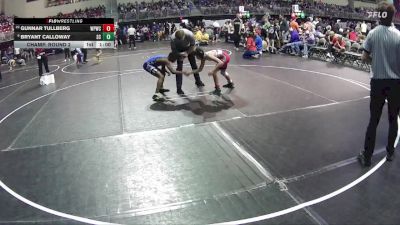95 lbs Champ. Round 2 - Gunnar Tullberg, West Point Wrestling Club vs Bryant Calloway, Sherman Challengers