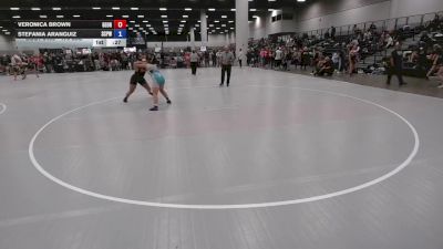 170 lbs Cons. Sub-rd Of 16 - Stefania Aranguiz, South Central Punisher Wrestling vs Veronica Brown, Georgia