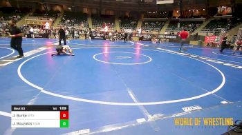 83 lbs 3rd Place - JoJo Burke, Apex vs Jaclyn Bouzakis, Team Greco