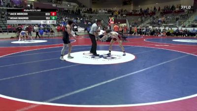 5A 132 lbs Cons. Semi - Jace Merced, Beebe vs Noah Madrid, Vilonia