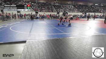 80 lbs Consi Of 32 #2 - Tristan Leniger, Carl Albert vs August Milligan, Pauls Valley Panthers Wrestling