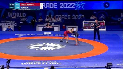 62 kg 1/8 Final - Tetiana Omelchenko, Azerbaijan vs Marwa Amri, Tunisia