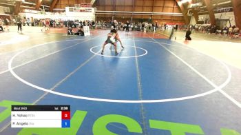 106A lbs Quarterfinal - Huarcaya Yohao, Peru vs Pirrone Angelo, Italy