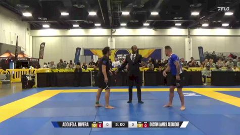 Dustin James Aldridge vs Adolfo A. Rivera 2024 World IBJJF Jiu-Jitsu No-Gi Championship