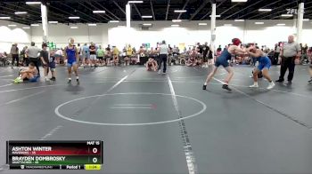 130 lbs Semifinal - Ashton Winter, Maverivks vs Brayden Dombrosky, Unattached