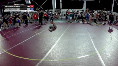 138 lbs Cons. Round 4 - Kayden McDonald, Olympia Wrestling Club vs Jackson Robinson, Missouri