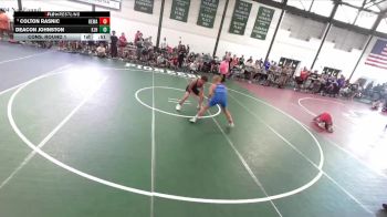 145-162 lbs Cons. Round 1 - Colton Rasnic, Purler vs Deacon Johnston, Knoxville Jr High