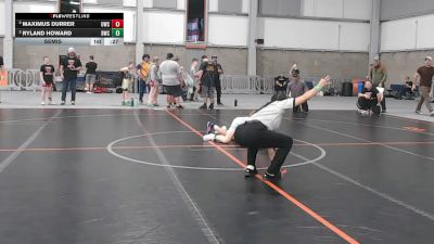 100 lbs Semis - Maximus Durrer, Oakdale Wrestling Club vs Ryland Howard, Buzzsaw Wrestling Club