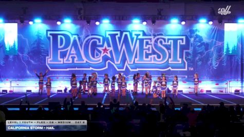 California Storm - HAIL [2026 L1 Youth - Flex - D2 - Medium Day 2] 2026 PacWest Grand Nationals