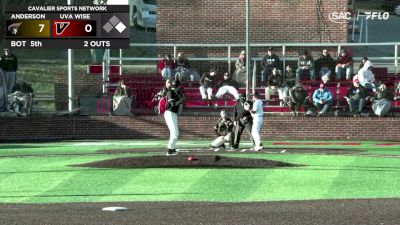 Replay: Anderson (SC) vs UVA Wise | Mar 8 @ 4 PM