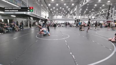 140 lbs Round 6 (10 Team) - Verik Kleinhaus, Wayne Danger vs Grayson Hostetter, Kraken Black