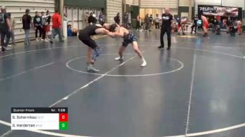 130 lbs Quarterfinal - Garrison Schernikau, Centennial Wrestling vs Gavin Hardeman, BRLD