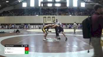 Match - Chase Short, Montana State-Northern vs Kenneth Yara, New Mexico Highlands