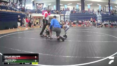 45 lbs Quarterfinals (8 Team) - Dallas Williams, Oklahoma Stealth vs Ashton Bell, Alabama Elite