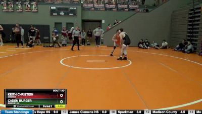 162 lbs Round 2 - Keith Christein, Hoover vs Caden Burger, Grissom Hs