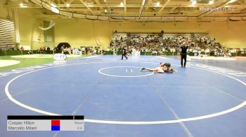 120A kg Rr Rnd 3 - Cooper Hilton, Wyoming Seminary vs Marcello Milani, S A W