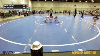 75 lbs Final - Bryer Kincaid, Regulators 9U 2 vs Kolbie Davis, Powerhouse Gold 9U