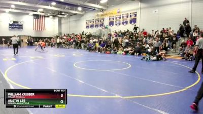 152 lbs Champ. Round 2 - Austin Lee, Niagara Wheatfield vs William Kruger, Holley-Kendall