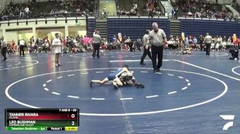 60 lbs Cons. Round 4 - Leo Bushman, Cumberland Valley vs Tanner Rivara, F.L.O.W.