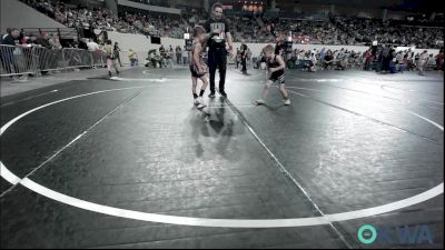 52 lbs Round Of 16 - Jack Allen, Ponca City Wildcat Wrestling vs Bodee Coffman, Husky WC