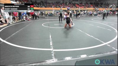 125 lbs Consolation - Breckyn Moyers, Shelton Wrestling Academy vs Dagny Haskins, Shelton Wrestling Academy
