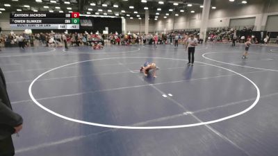 58 lbs Semis - Owen Slinker, Sebolt Wrestling Academy vs Zayden Jackson, Immortal Athletics WC