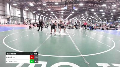 285 lbs Rr Rnd 2 - Gavin Grell, Grit Mat Club Blue vs Christian Yanes, Pursuit Wrestling Academy