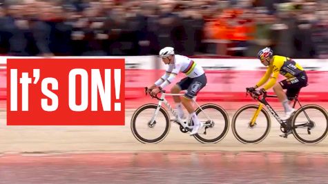 Mathieu Van Der Poel & Wout Van Aert Clash In Exact Cross