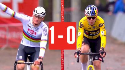 Mathieu Van Der Poel Over Wout Van Aert In First Clash - Exact Cross Mol