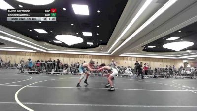 120 lbs Round Of 32 - Elijah Attwood, Grapplers HI vs Kooper Nowell, Canyon View HS
