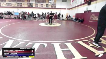 138 lbs Cons. Round 4 - Athizzabella Arsenault, Mt. San Antonio College vs Tehya Ledesma, Mt. San Antonio College