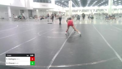 101 lbs Final - Esperanza Gallegos, NM Gold vs Suheily Chavez, BlackHawks