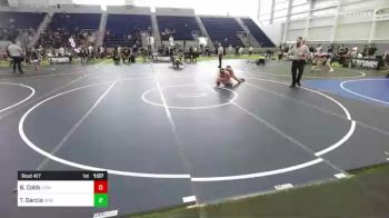 137 lbs Quarterfinal - Brody Cobb, Lions WC vs Tatum Garcia, New Mexico Bad Boyz