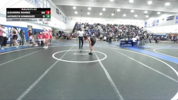 145 lbs Champ. Round 1 - Emily Warren, Redondo Union vs Naomi Sixto, Pioneer Valley