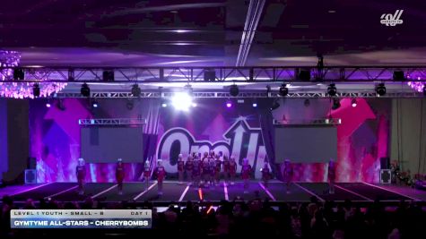 GymTyme All-Stars - CherryBombs [2026 L1 Youth - Small - B Day 1] 2026 One Up Grand Nationals