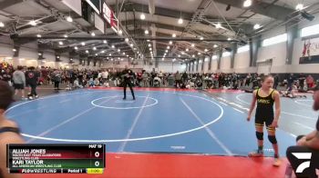 65 lbs Champ. Round 2 - Alijah Jones, South East Texas Gladiators Wrestling Club vs Kari Taylor, All American Wrestling Club