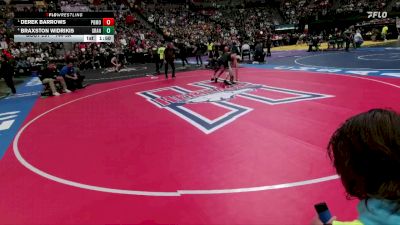 144-5A Semifinal - Derek Barrows, Pomona vs Braxston Widrikis, Grandview