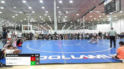 140 lbs Quarterfinal - Matthew Almedina, Mat Assassins vs Joshua Hale, Team Diamond Fish