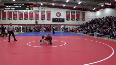 157 lbs Champ. Round 1 - Derick Meza, Mt San Antonio Community College vs Kadrick Lewallen, Arizona Christian
