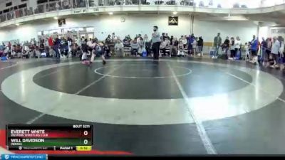140 lbs Semifinal - Everett White, Western Wrestling Club vs Will Davidson, Indiana