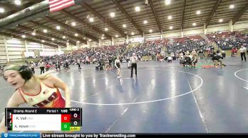 120 lbs Champ. Round 2 - Kayla Vail, Bonneville Wrestling Club vs Amberly Howe, Wasatch Wrestling Club