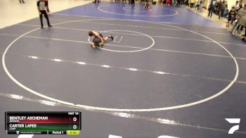 84 lbs Semifinal - Carter LaFee, LARP vs Bentley Ascheman, Benson