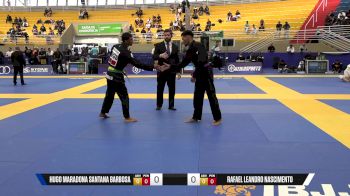 Rafael Leandro Nascimento vs Hugo Maradona Santana Barbosa 2025 Brasileiro Jiu-Jitsu IBJJF