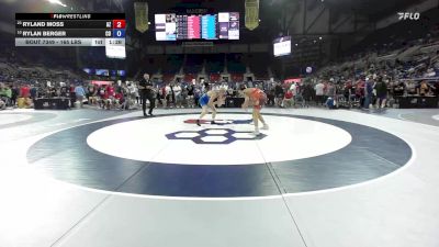 165 lbs Champ. Rd Of 32 - Ryland Moss, AZ vs Rylan Berger, CO