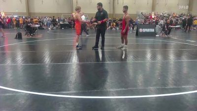 132 lbs Quarterfinal - Davi Moret, Cowboy Wrestling Club vs Illia Kyryianenko, Youth Impact Center Wrestling Club