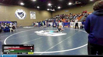 138 lbs Cons. Round 4 - Jeremiah Villaros, Righetti vs Sonny Lora, South High