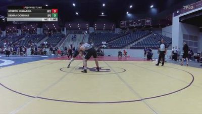 157 lbs Cons. Round 4 - Semaj Dobbins, Brewton-Parker (GA) vs Joseph Lugabihl, Indiana Tech